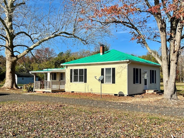 view of front of house