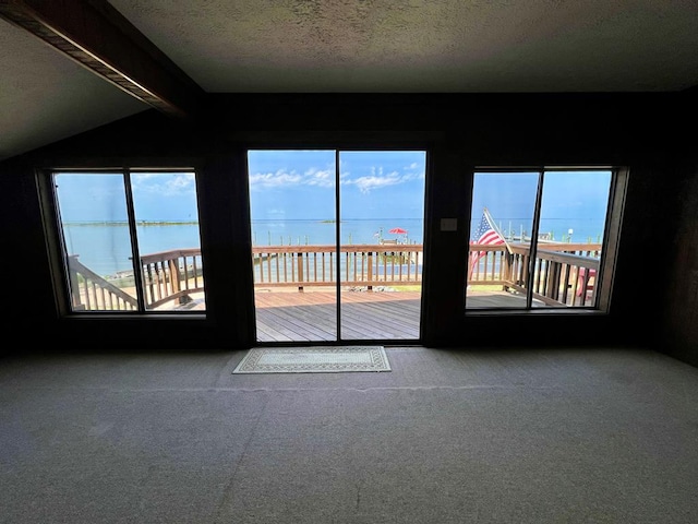 59 Judith Sound Cir, Lottsburg, VA 22511 - unfurnished sunroom with plenty of natural light and a water view