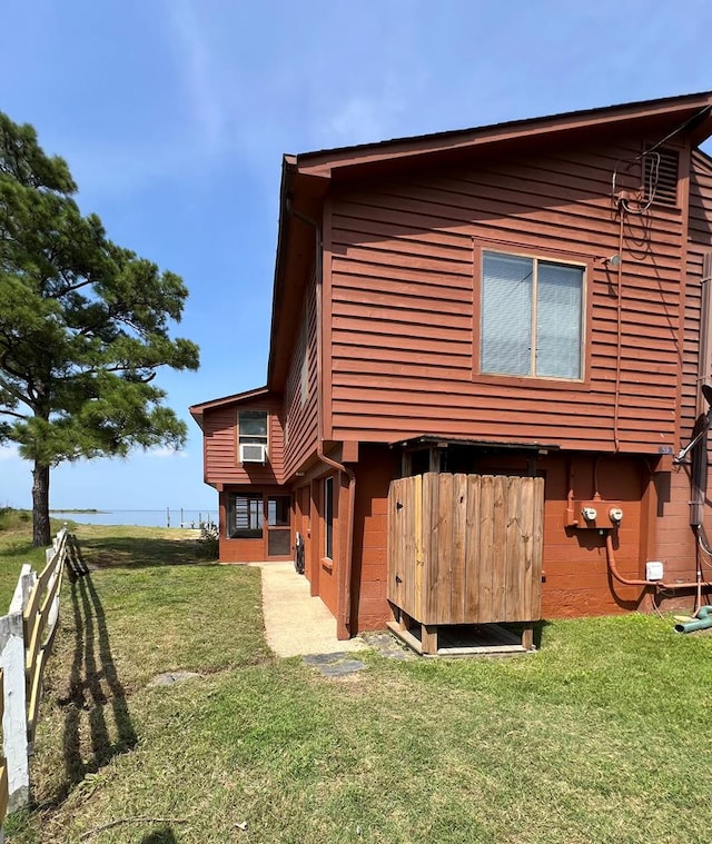 59 Judith Sound Cir, Lottsburg, VA 22511 - rear view of property with a lawn
