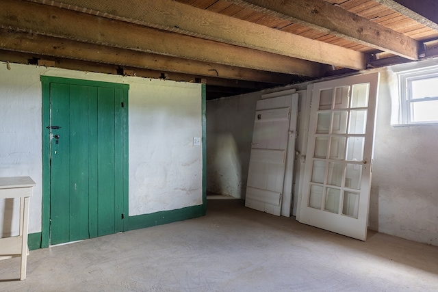 2274 Menokin Rd, Warsaw, VA 22572 - unfurnished room featuring concrete floors