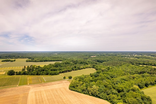 2274 Menokin Rd, Warsaw, VA 22572 - aerial view of sparsely populated area with a forest