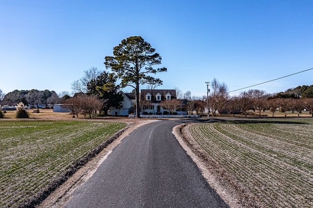 view of road