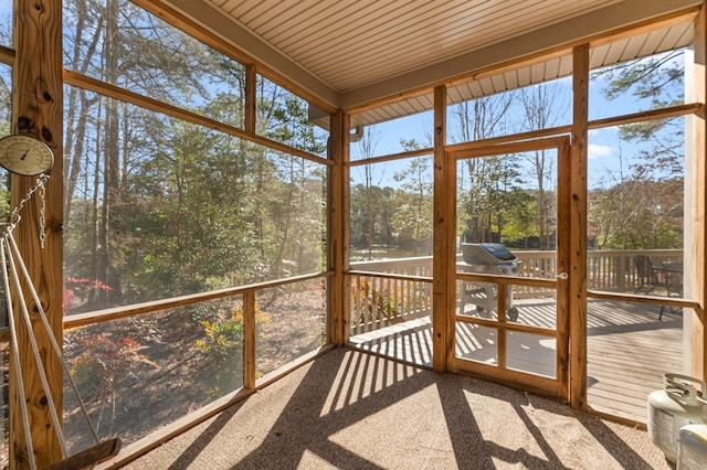 341 Pine Reach Dr, Kilmarnock, VA 22482 - view of unfurnished sunroom
