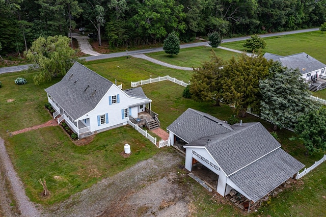 15 Surry St, Ophelia, VA 22473 - view from above of property