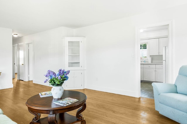 192 Morattico Rd, Lancaster, VA 22503 - living area with light wood finished floors and baseboards