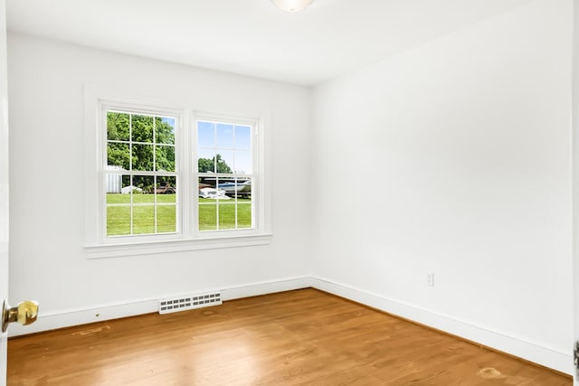 192 Morattico Rd, Lancaster, VA 22503 - spare room featuring light wood-style floors and baseboards