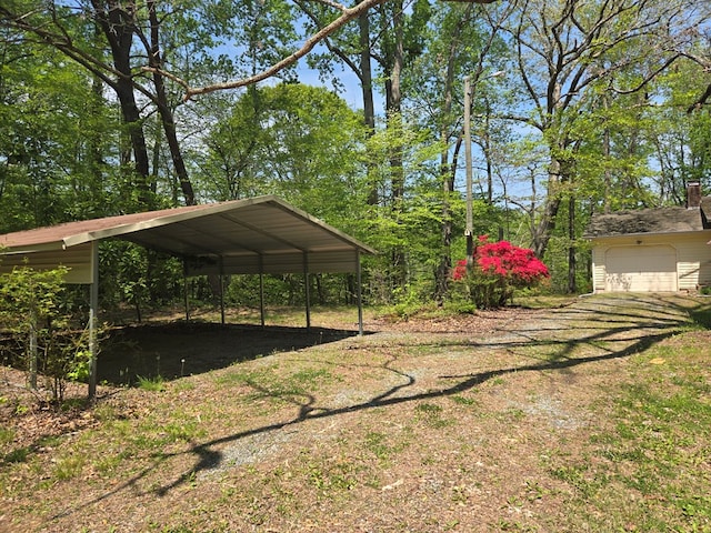 309 Riverview Dr, Heathsville, VA 22473 - view of yard with dirt driveway