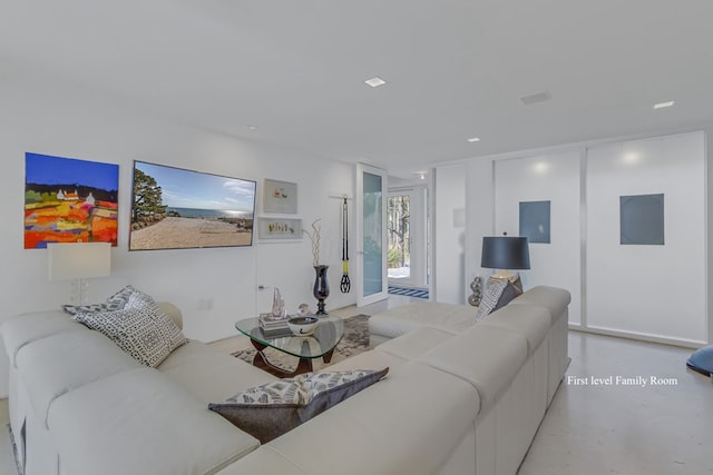 view of living room