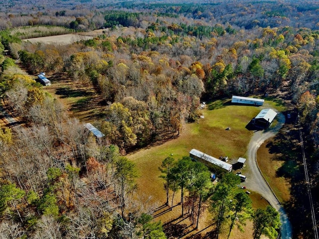 216 Mozingo Rd, Warsaw, VA 22572 - aerial view featuring a view of trees