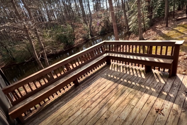 view of deck