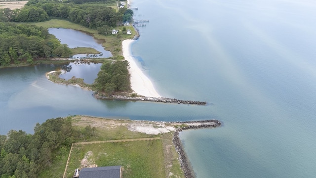 1150 Brammer Dr, Heathsville, VA 22473 - aerial view of a nearby body of water