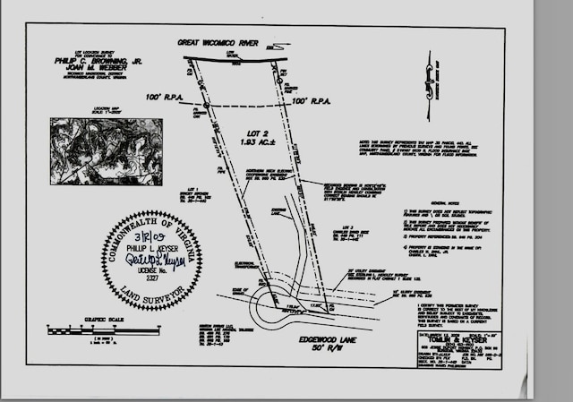 Listing photo 3 for LOT2 Hinton Farm Ln, Heathsville VA 22473