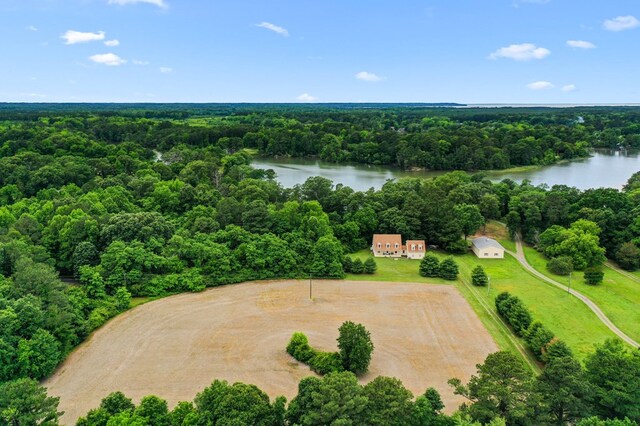 367 Edgewater Ln, Montross, VA 22520 - aerial view of a heavily wooded area and a nearby body of water