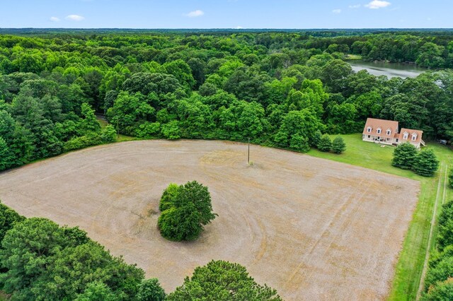 367 Edgewater Ln, Montross, VA 22520 - drone / aerial view of a heavily wooded area and a large body of water