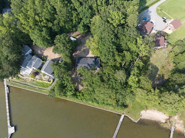 1061 Twiggs Ferry Rd, Hartfield, VA 23071 - aerial view of property's location featuring a large body of water