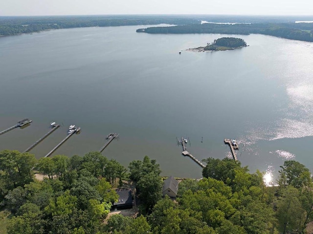 1061 Twiggs Ferry Rd, Hartfield, VA 23071 - drone / aerial view of a nearby body of water