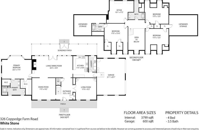 326 Coppedge Farm Rd, White Stone, VA 22578 - room layout