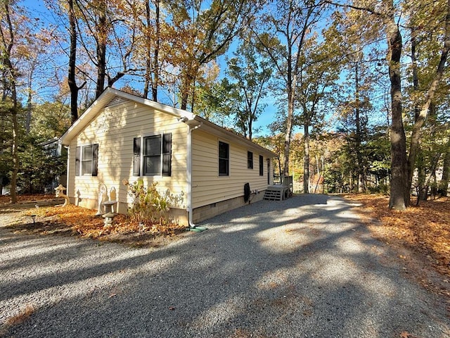 view of property exterior