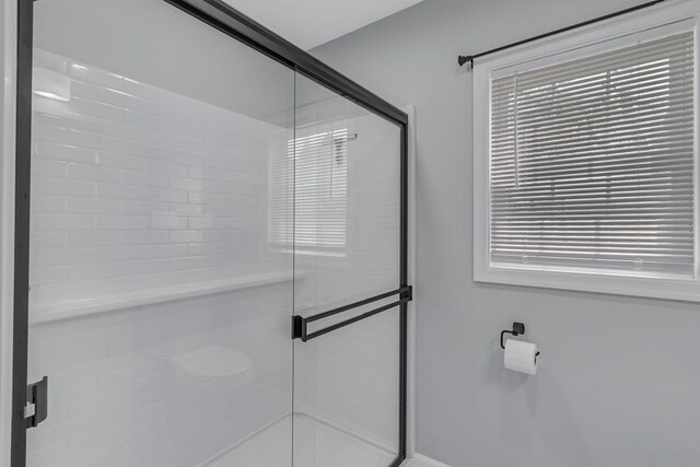 2920 Newmans Neck Rd, Heathsville, VA 22473 - full bathroom featuring a shower stall