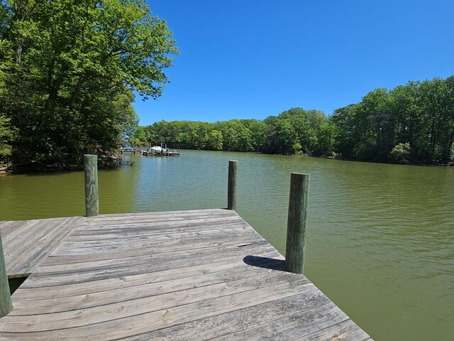 2920 Newmans Neck Rd, Heathsville, VA 22473 - dock area with a water view