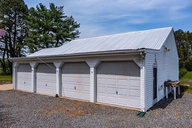 2920 Newmans Neck Rd, Heathsville, VA 22473 - view of detached garage