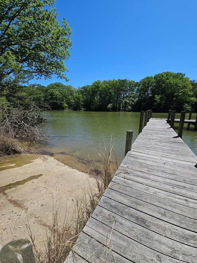 2920 Newmans Neck Rd, Heathsville, VA 22473 - dock area with a water view
