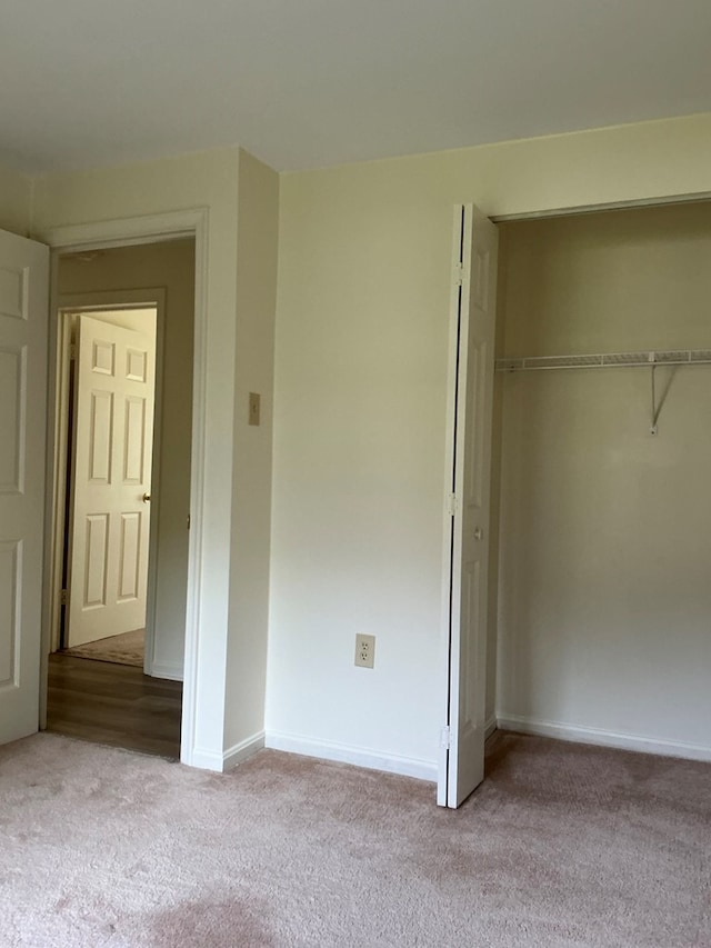 827 Travelers Rest Rd, Hague, VA 22469 - unfurnished bedroom with carpet flooring and a closet