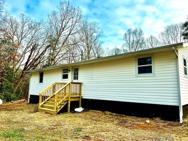 view of rear view of house