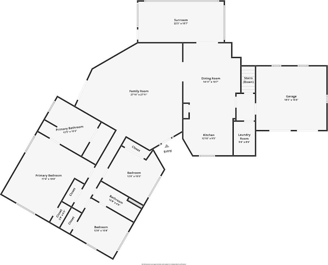 309 Nomini Bay Dr, Montross, VA 22520 - view of room layout