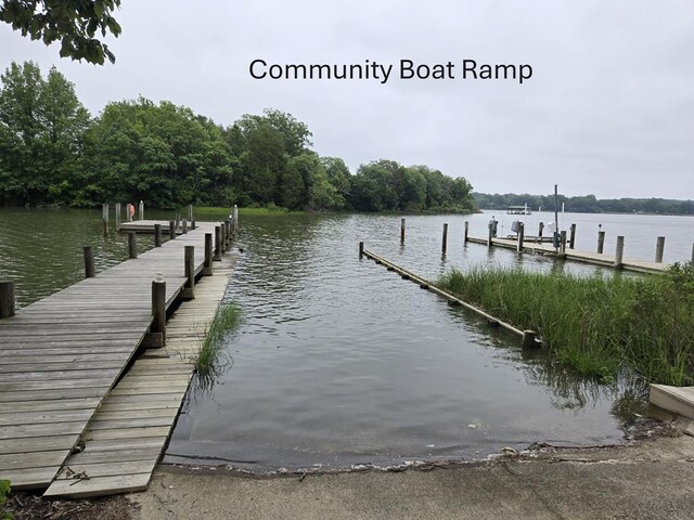 309 Nomini Bay Dr, Montross, VA 22520 - dock with a water view