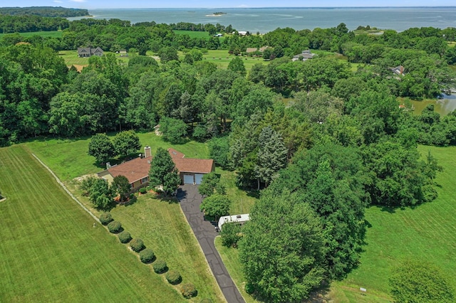 309 Nomini Bay Dr, Montross, VA 22520 - aerial view of property and surrounding area featuring a nearby body of water