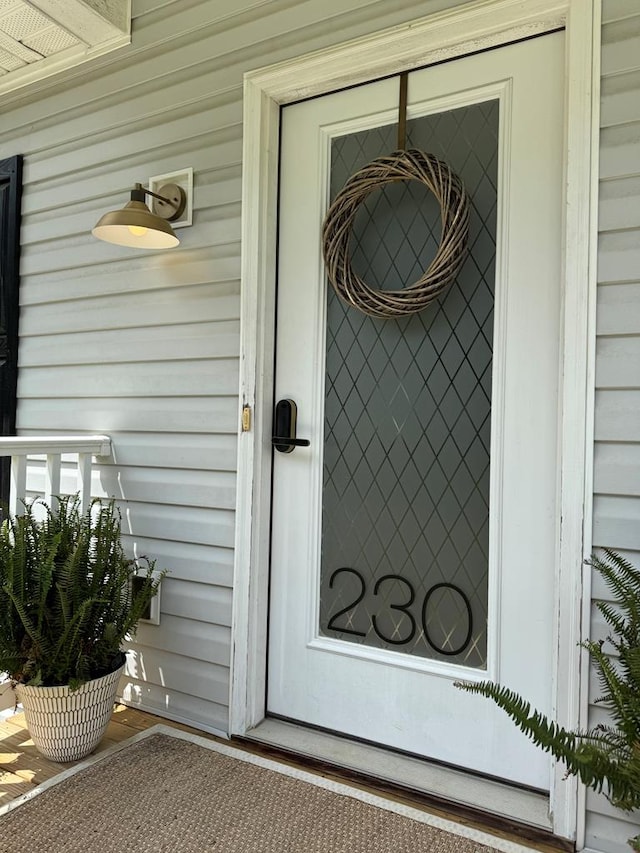 230 Roseneath Ave, Kilmarnock, VA 22482 - view of doorway to property