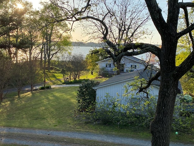 2012 Millenbeck Rd, Lancaster, VA 22503 - view of yard featuring a water view