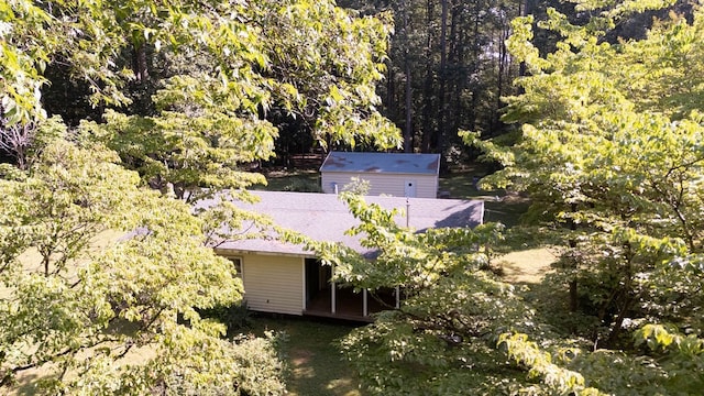 1026 Hoecake Rd, Lancaster, VA 22503 - view of subject property featuring a heavily wooded area
