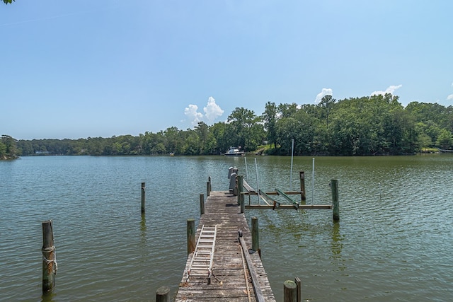 912 Levelgreen Rd, Lancaster, VA 22503 - dock area with a water view