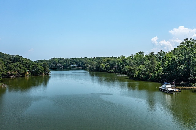 912 Levelgreen Rd, Lancaster, VA 22503 - water view with a heavily wooded area