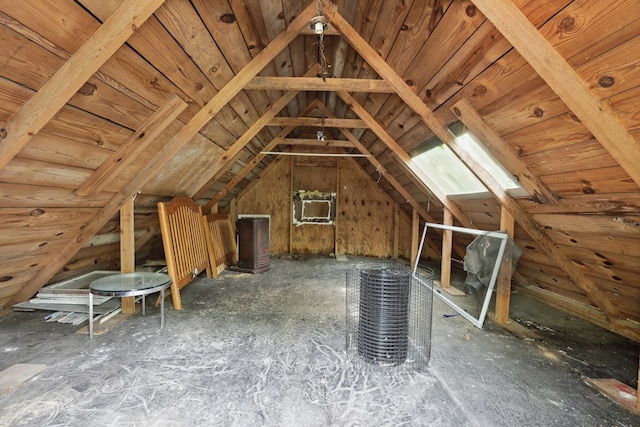 63 Pioneer Trl, Hague, VA 22469 - view of unfinished attic