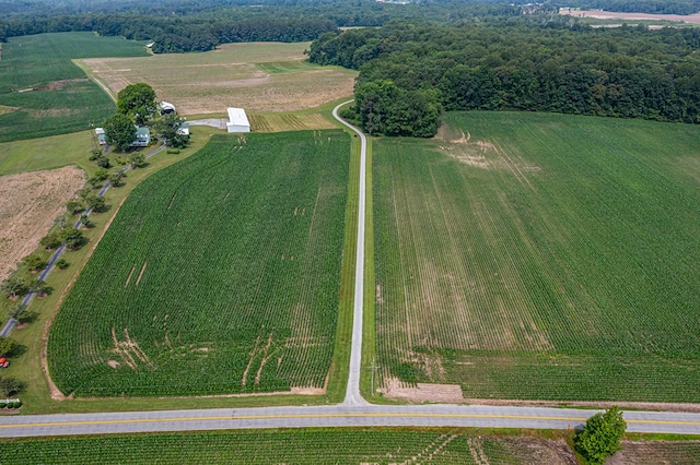 3503 Canal Rd, Farnham, VA 22460 - overview of rural landscape with large plots for crops