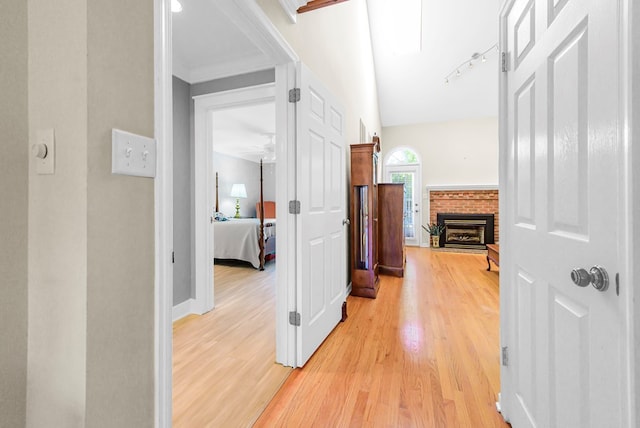 10 Heatherfield Ct, Kilmarnock, VA 22482 - hall featuring light wood-style flooring