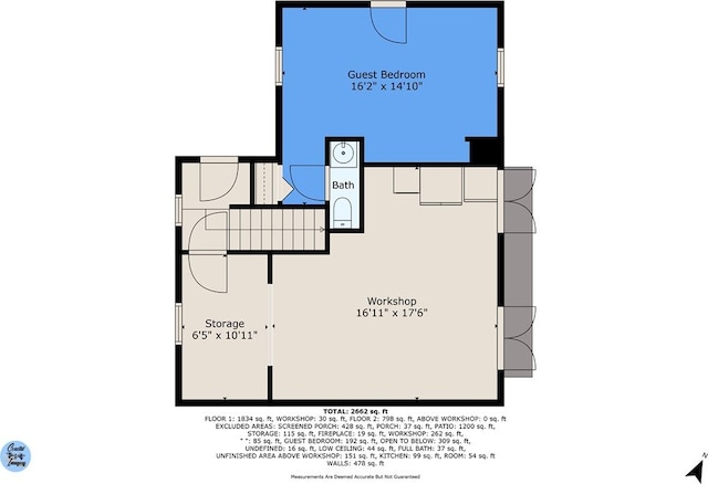 1083 Ottoman Ferry Rd, Lancaster, VA 22503 - floor plan / room layout