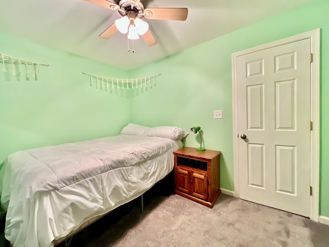701 Lewis St, Tappahannock, VA 22560 - bedroom featuring light colored carpet and ceiling fan