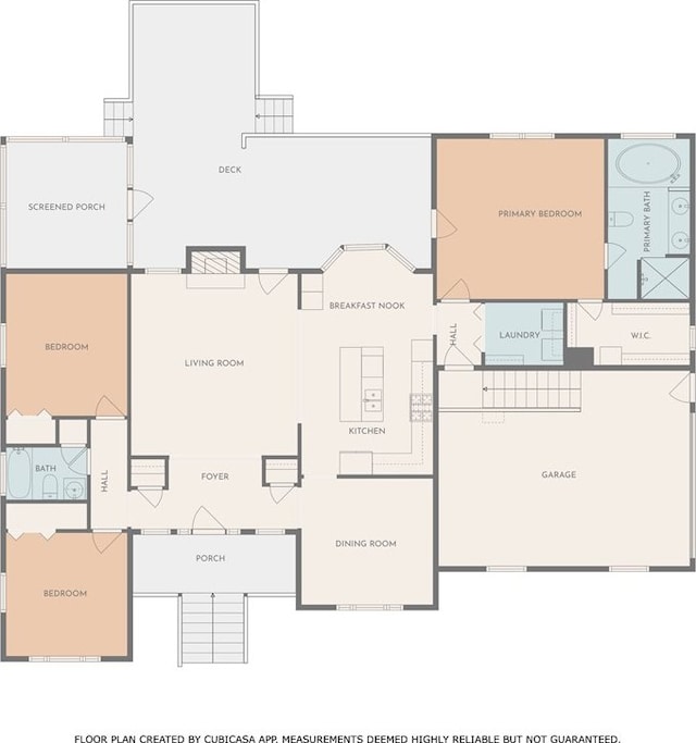 1851 Desha Rd, Tappahannock, VA 22560 - home floor plan