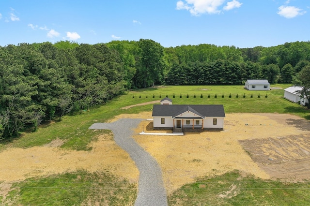 2976 Newmans Neck Rd, Heathsville, VA 22473 - view of subject property with a forest