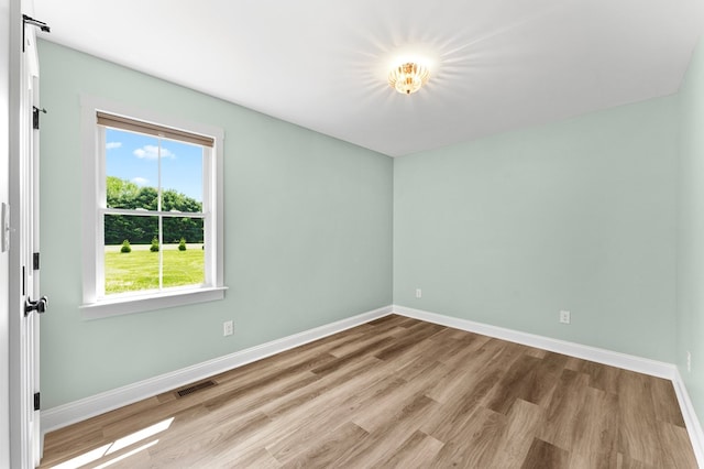 2976 Newmans Neck Rd, Heathsville, VA 22473 - empty room with wood finished floors and baseboards