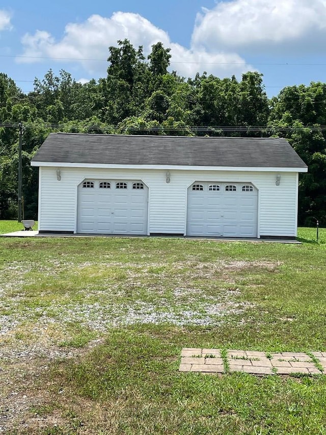 91 Dameron Dr, Hague, VA 22469 - view of detached garage