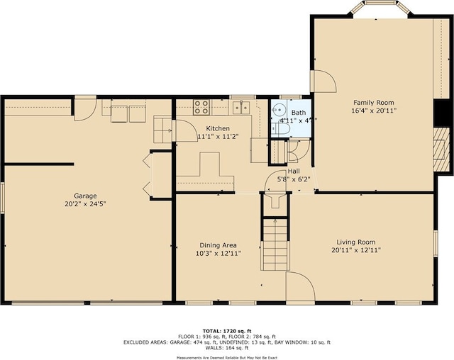 94 Arcadia Dr, Newport News, VA 23608 - view of room layout