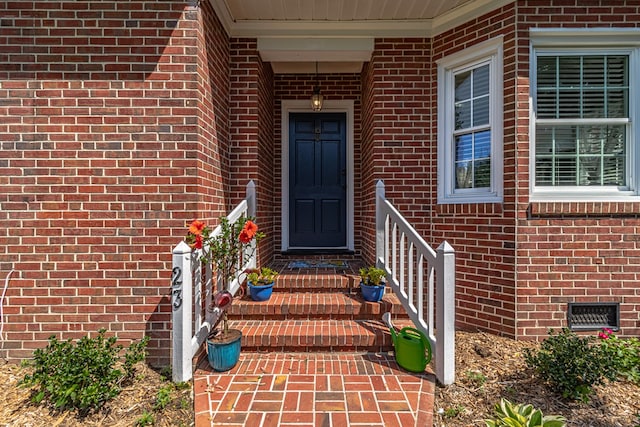 view of property entrance