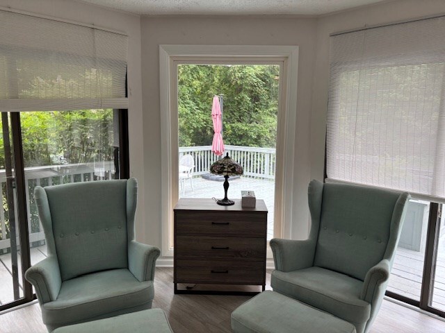 890 Gordon Way, Montross, VA 22520 - living area featuring wood finished floors