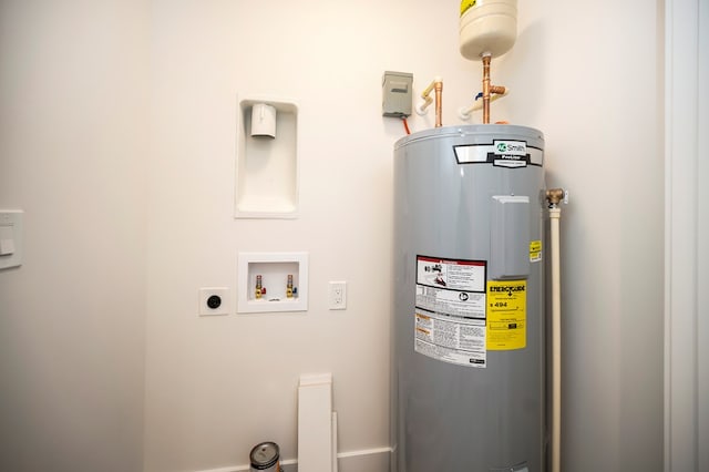 405 Cedar Ln, Colonial Beach, VA 22443 - utilities featuring electric water heater