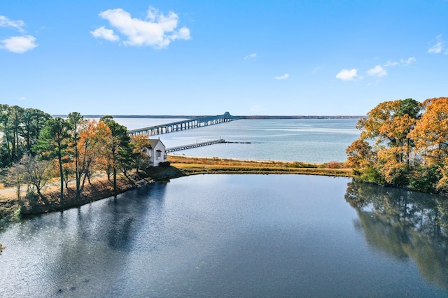 property view of water